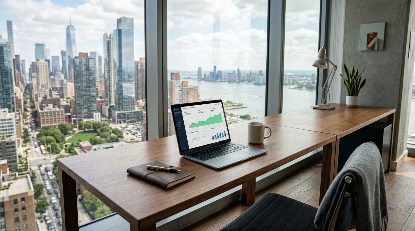 High Ticket Affiliate Marketing Workspace with Analytics Dashboard